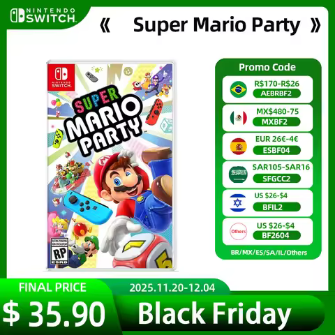 Super Mario Party Nintendo Switch Game Deals 100% Official Physical Game Card Genre Action Platforme