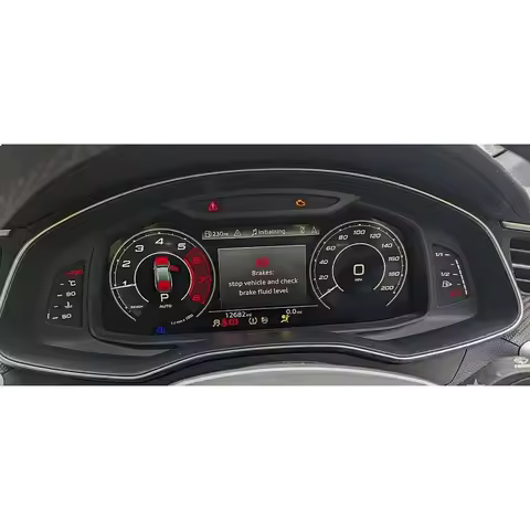 18pin Dashboard for Audi A6 Q7 Q8 Digital Instrument Cluster Tacho 4K0 920 790E Display