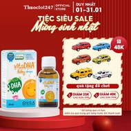 Vita DHA Baby Drops DHA cho bé kết hợp Vitamin D3 và Vitamin E giúp bé phát triển trí não sáng mắt c
