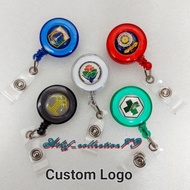 GANTUNGAN Yoyo ID Card Custom Logo ID Card Holder Yoyo Custom Logo