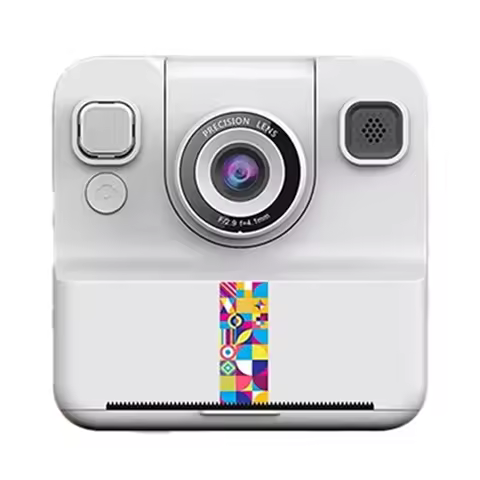 L06A-EX260 HD Mini Portable Digital Print Camera Instant Thermal Paper Print Photo Travel Outdoor Ki