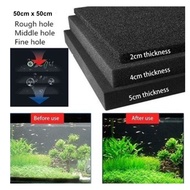 Aquarium Sponge 6D Filter Sponge for Foam Pond Bio Sponge Fish Tank Filtration Biochemical 2cm X 50c