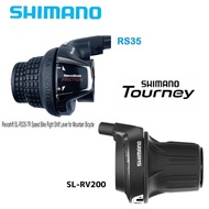 Shimano Tourney SL-RV200-7R/RS35 Right Revoshift Shifter - 7-speed - Right