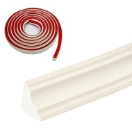 3MM/5MM Self-Adhesive PVC Inner Corner Line Edge Strip Ceiling Modern Wall Skirting Cornice Ceiling 