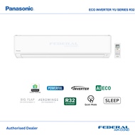 Panasonic 1.0HP I 1.5HP I 2.0HP I 2.5HP Inverter Air Conditioner R32 YU Series Wall Mounted