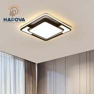 Đèn ốp trần hình vuông trang trí HAPOVA EDNA 3 chế độ AS 1020 + Tặng kèm khiển