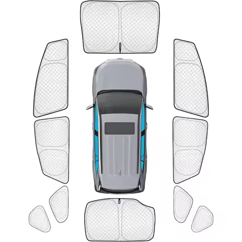 10pcs Thicken Full Window Sun Shades for Prius Hatchback 20102015 Accessories Not Prius C or Prius V