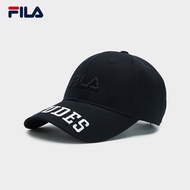 斐乐（FILA）FILA斐乐官方情侣款棒球帽2023冬新款时尚鸭舌帽遮阳帽 传奇蓝-NV XS