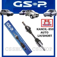 GSP PERODUA KANCIL 850 AUTO DRIVE SHAFT LEFT / SHORT ORIGINAL GSP NEW SUSPENSION KIRI PENDEK
