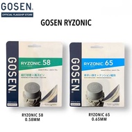 GOSEN RYZONIC 65 BADMINTON STRINGS / GOSEN RYZONIC 58 BADMINTON STRINGS [Made In Japan]