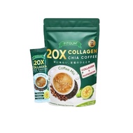 Fitgum 20x collagen chia coffee