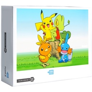 New Pikachu Anime Game Pokemon Ash Ketchum Jigsaw Puzzles 1000 Pcs Jigsaw Puzzle Adult Puzzle Creative Gift