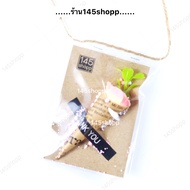 การ์ดคล้องคอ แบบป้ายคาดการ์ดช่อดอกไม้ การ์ดขอบคุณ การ์ดอวยพร การ์ดปัจฉิม ของปัจฉิม ปัจฉิม ของขวัญวัน