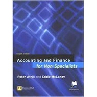 Accounting & Finance for Non-Specialists  4 edition(second hand) 9780273679622