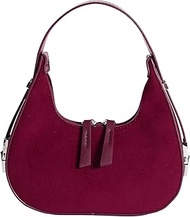 Women's Crescent Shoulder Bags Fashion Y2k 90s Hobo Crescent Handbags,Underarm Shoulder Purse Bag，Up