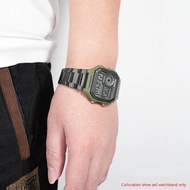 New metal Bracelet For Casio AE1200 Ae1300 A158 A-159 A169 A168 F91 small square stainless steel wat