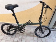 Fnhon 風行 GUST 復古鋼架 16" 摺車 FDG1618 碟剎摺疊車