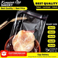 Plastik OPP Bakery / Kemasan Roti / Plastik Roti / Plastik Lem Roti / OPP Roti / OPP Makanan