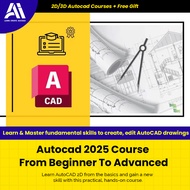 Video Course - Autocad 2025 Course From Beginner To Advanced | Learn Autocad 2025 | Autocad Course