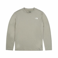 [THE NORTH FACE United States] Men's Round Neck Quick-Drying Long-Sleeved Top {Gray Green} NF0A89ZY 