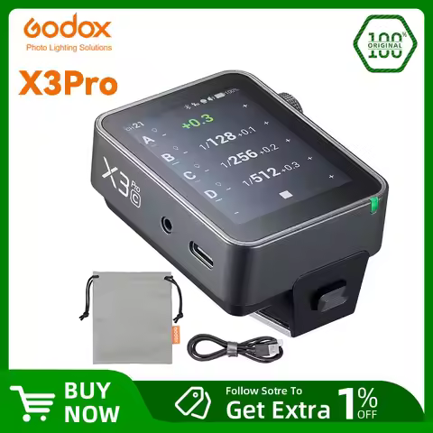 Godox X3PRO C/N/S/F/O 2.4inch TTL HSS 2.4G Wireless Flash Trigger OLED Touch Screen Transmitter for 