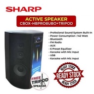 Unik Speaker aktif SHARP BLUETOOTH CBOX-HBPRO8UBO CBOXHBPRO8UBO Murah