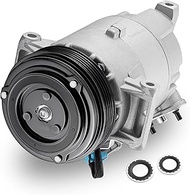 68275 Air Conditioning A/C Compressor with Clutch Compatible with Chevrolet Cavalier 02-05 2.2L, for