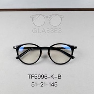 Tom Ford湯姆福特 model:TF5996-K-B size:51-21-145簡約方圓框男高顏值TF近視眼鏡架女黑色圓框眼鏡