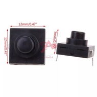 -- 2-Pin Flashlight Switch 12x12x9mm --