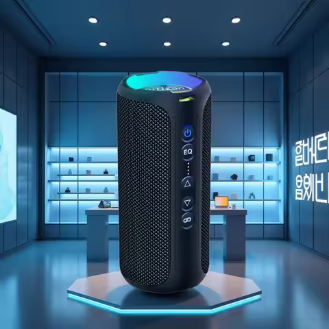Ortizan Bluetooth Speakers 40W Enhanced Bass Portable Outdoor Wireless Speaker 30Hrs IP7 Waterproof 