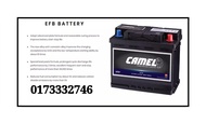 Camel m42 60B20L (EFB) - Stop Start Battery - Car Battery for myvi advance perodua aruz