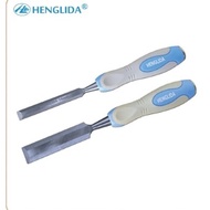 Henglida Grip Wood Chisel Wood Chisel/ Flat File Cr (1/2",3/4",1",1-1/4",1-1/2")