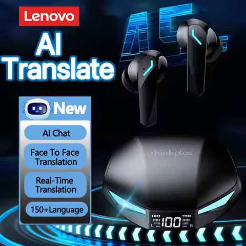 Lenovo XT53 Translation Earphones TWS Bluetooth HD Voice Calls Noise Reduction Headset for Office Tr