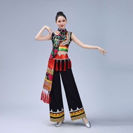 March Three Costume Ethnic Costume Minority Ethnic Costume Adult Dance Costume Ethnic Miao Ethnic Co