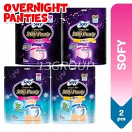 SOFY Overnight Panties Comfort Nite Cool / Comfort Nite 360 Panty, 2s
