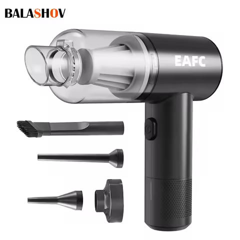 Mini Vacuum Cleaner For Home Pet Car 6000Pa 120W Wireless Handheld High Power Car Vacuum Cleaner Por