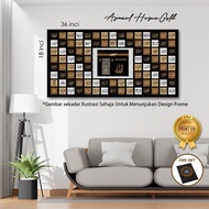 Promosi Frame Asmaul Husna / Frame 99 Nama-nama Allah / Frame Viral / Frame Islamik / Mudah Di Gantu