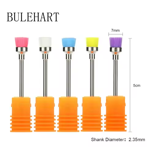 Manicure Cutters Nail Art Drill 4 Color Electric Nail Drill Brush Nail Polish Remover Nail Dust Coll