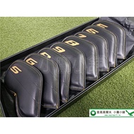 [Kitty Hawk Shop] Mizuno 5LTH2501 0950 Golf Iron Cover (Iron Type) Club Synthetic Leather One Set 8