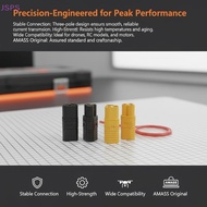 JSPS RC  Airplane Car 3-pin 3.5mm MT60 Connector Plug Adapter Bullet Plug for DIY Power Connection N