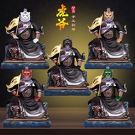 Resin Tiger Lord Tiger General God Statue Zodiac Black Tiger Crafts Tiger Head Human Body Household 