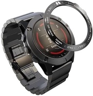 New Steel For Garmin Fenix 5X 5XPlus/Fenix 3 3HR Frontier Bezel Ring Adhesive Anti Scratch Metal Cover Smart Watch Accessories