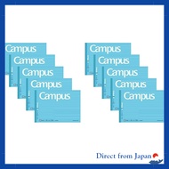 Kokuyo Campus Notebook Dot-A5 6mm Half Size B6 Set of 5