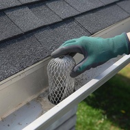 STRO Leaf Bloing Roof Gutter Filter Anti-Clog Eaves Drainage  Mesh Guard for Household Outdoor Gutte