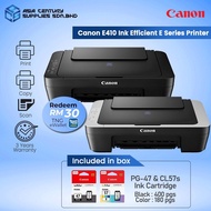 Canon PIXMA E410 Black / Grey All In One A4 Color InkJet Printer ( Print, Scan, Copy ) PG-47 CL-57