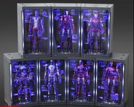 ✨全新正版未開封✨中動玩具 ZD Toys Marvel 1/10 Iron Man Mark 1-7 + Hall of Armor 全息格納庫套裝