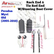 Perodua Myvi Old 2005-2010 Rack End & Tie Rod End With Steering Boot Cover Combo Set