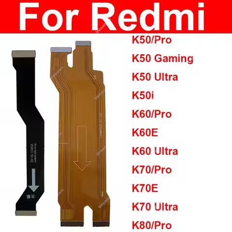 Mainboard LCD Flex Cable For Xaiomi Redmi K50 K50i K60 K60E K70 K70E K80 Pro Ultra Gaming LCD Connec
