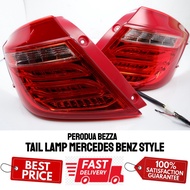 Perodua Bezza tail lamp mercedes design with running light (SMOKE / RED)