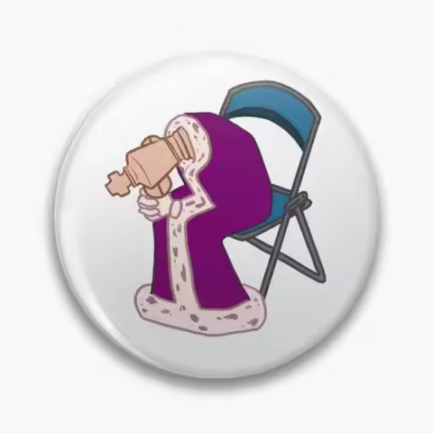 Kinger Shinji Chair Pin Buttons Brooches Jewelry Accessory Customize Brooch Fashion Lapel Badges